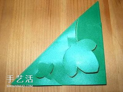 簡單掛飾的剪紙方法 綠蔭剪紙的折法和步驟圖 -  itrip.net.cn
