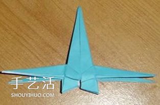 X翼戰(zhàn)斗機折紙方法 怎么折X翼戰(zhàn)斗機圖解 -  itrip.net.cn