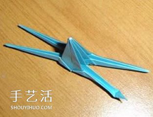 X翼戰(zhàn)斗機折紙方法 怎么折X翼戰(zhàn)斗機圖解 -  itrip.net.cn