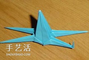 X翼戰(zhàn)斗機折紙方法 怎么折X翼戰(zhàn)斗機圖解 -  itrip.net.cn