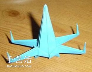 X翼戰(zhàn)斗機折紙方法 怎么折X翼戰(zhàn)斗機圖解 -  itrip.net.cn
