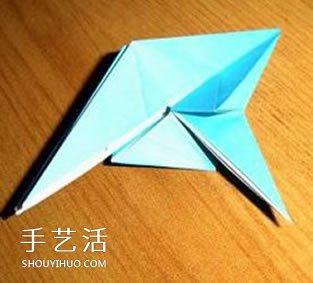 X翼戰(zhàn)斗機折紙方法 怎么折X翼戰(zhàn)斗機圖解 -  itrip.net.cn