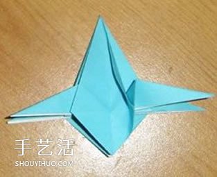 X翼戰(zhàn)斗機折紙方法 怎么折X翼戰(zhàn)斗機圖解 -  itrip.net.cn