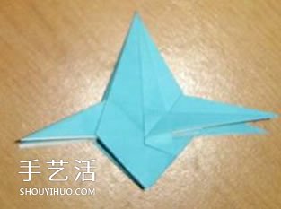 X翼戰(zhàn)斗機折紙方法 怎么折X翼戰(zhàn)斗機圖解 -  itrip.net.cn