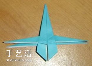 X翼戰(zhàn)斗機折紙方法 怎么折X翼戰(zhàn)斗機圖解 -  itrip.net.cn