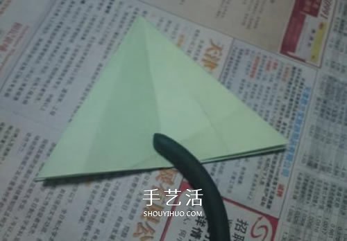 美麗又復(fù)雜玫瑰花折紙 NS玫瑰折紙實(shí)拍圖解 -  itrip.net.cn