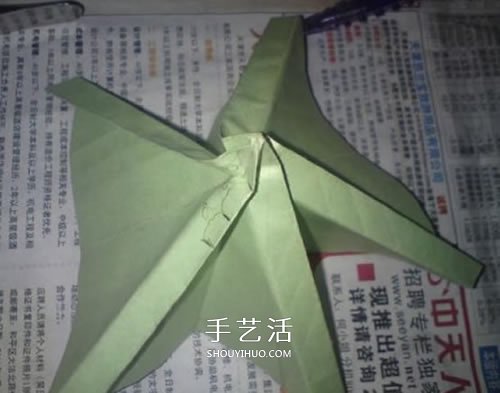 美麗又復(fù)雜玫瑰花折紙 NS玫瑰折紙實(shí)拍圖解 -  itrip.net.cn