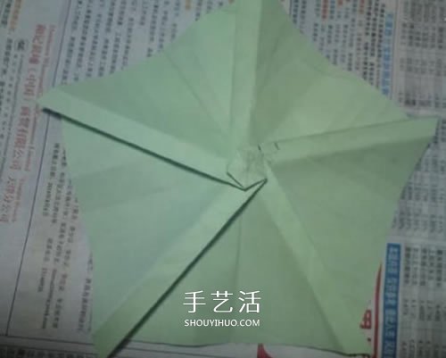 美麗又復(fù)雜玫瑰花折紙 NS玫瑰折紙實(shí)拍圖解 -  itrip.net.cn