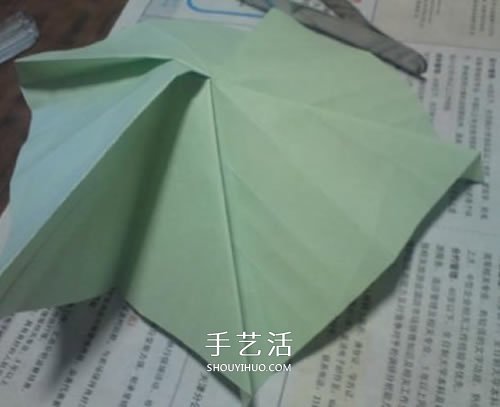 美麗又復(fù)雜玫瑰花折紙 NS玫瑰折紙實(shí)拍圖解 -  itrip.net.cn