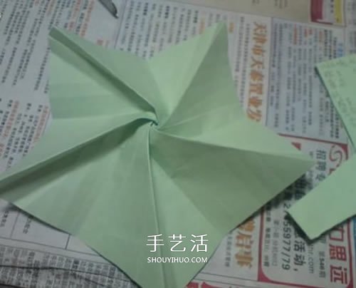 美麗又復(fù)雜玫瑰花折紙 NS玫瑰折紙實(shí)拍圖解 -  itrip.net.cn