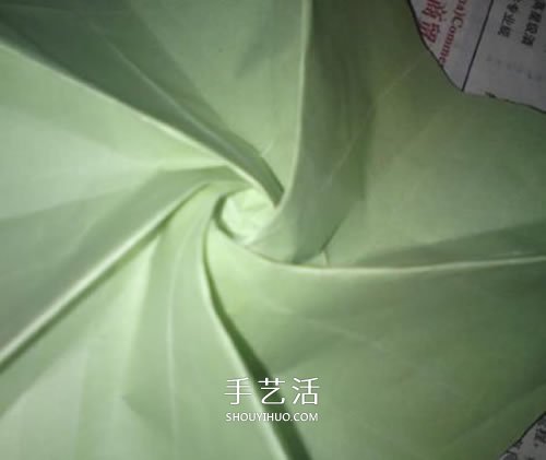 美麗又復(fù)雜玫瑰花折紙 NS玫瑰折紙實(shí)拍圖解 -  itrip.net.cn