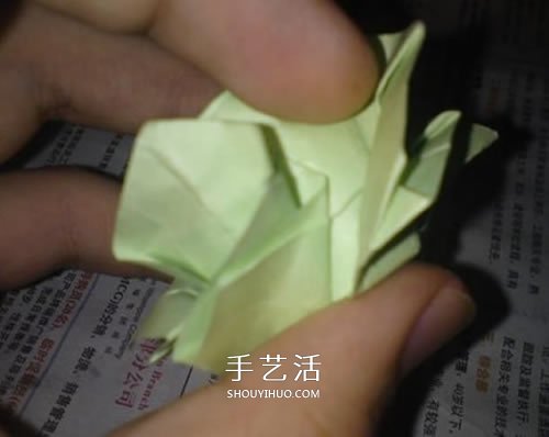 美麗又復(fù)雜玫瑰花折紙 NS玫瑰折紙實(shí)拍圖解 -  itrip.net.cn
