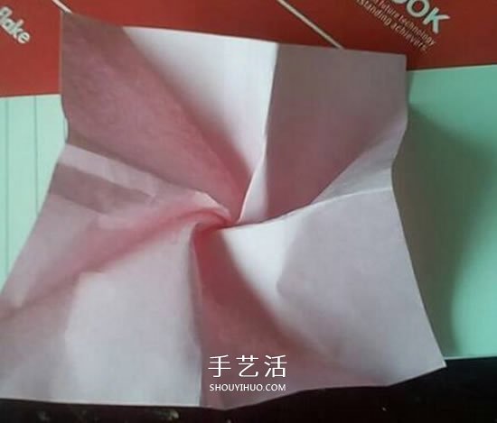 香檳玫瑰的折法圖解 折紙香檳玫瑰的方法過程 -  itrip.net.cn