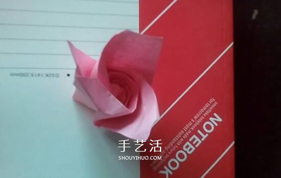 香檳玫瑰的折法圖解 折紙香檳玫瑰的方法過程 -  itrip.net.cn