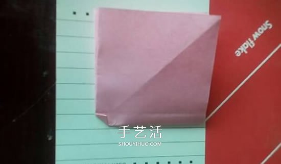 香檳玫瑰的折法圖解 折紙香檳玫瑰的方法過程 -  itrip.net.cn
