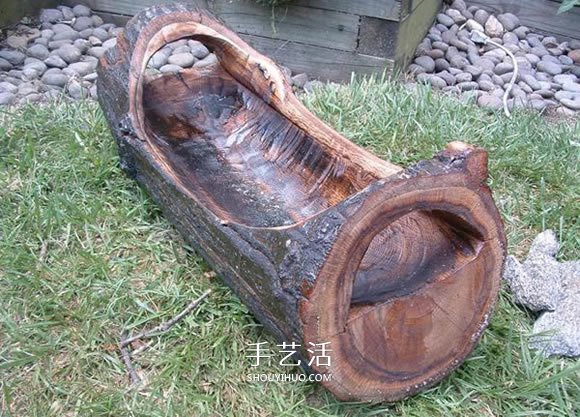 原木樹樁制作山水盆景 自制樹樁山水盆景方法 -  itrip.net.cn