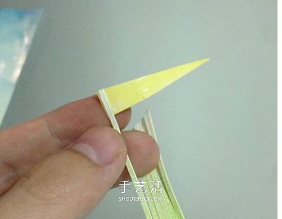 紙百合花的折法圖解 折百合花的方法步驟 -  itrip.net.cn
