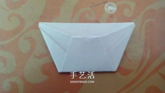 最簡單元寶的疊法圖解 怎么折紙?jiān)獙毜姆椒?-  itrip.net.cn