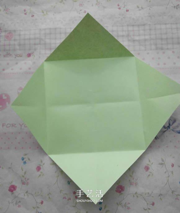 鉆石玫瑰的折法圖解 怎么折鉆石玫瑰的教程 -  itrip.net.cn