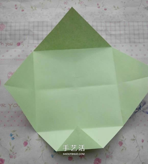 鉆石玫瑰的折法圖解 怎么折鉆石玫瑰的教程 -  itrip.net.cn
