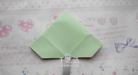 鉆石玫瑰的折法圖解 怎么折鉆石玫瑰的教程 -  itrip.net.cn
