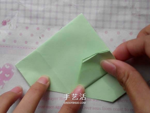 鉆石玫瑰的折法圖解 怎么折鉆石玫瑰的教程 -  itrip.net.cn