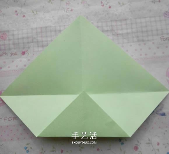 鉆石玫瑰的折法圖解 怎么折鉆石玫瑰的教程 -  itrip.net.cn