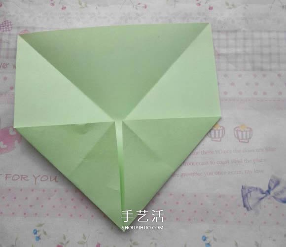 鉆石玫瑰的折法圖解 怎么折鉆石玫瑰的教程 -  itrip.net.cn