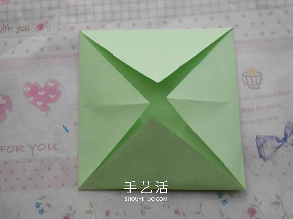 鉆石玫瑰的折法圖解 怎么折鉆石玫瑰的教程 -  itrip.net.cn