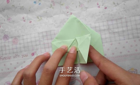 鉆石玫瑰的折法圖解 怎么折鉆石玫瑰的教程 -  itrip.net.cn
