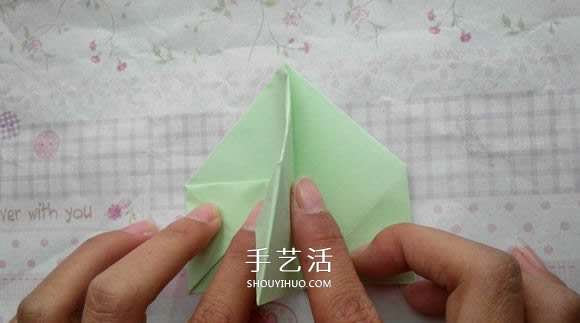 鉆石玫瑰的折法圖解 怎么折鉆石玫瑰的教程 -  itrip.net.cn