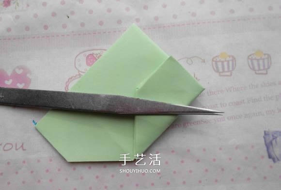 鉆石玫瑰的折法圖解 怎么折鉆石玫瑰的教程 -  itrip.net.cn