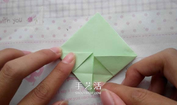 鉆石玫瑰的折法圖解 怎么折鉆石玫瑰的教程 -  itrip.net.cn