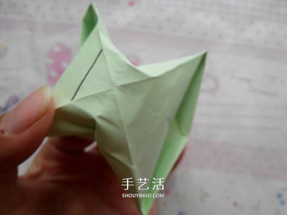 鉆石玫瑰的折法圖解 怎么折鉆石玫瑰的教程 -  itrip.net.cn