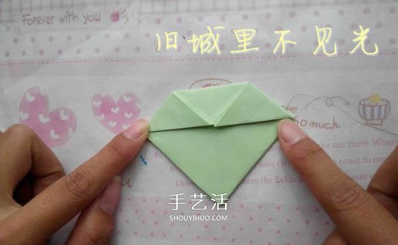 鉆石玫瑰的折法圖解 怎么折鉆石玫瑰的教程 -  itrip.net.cn