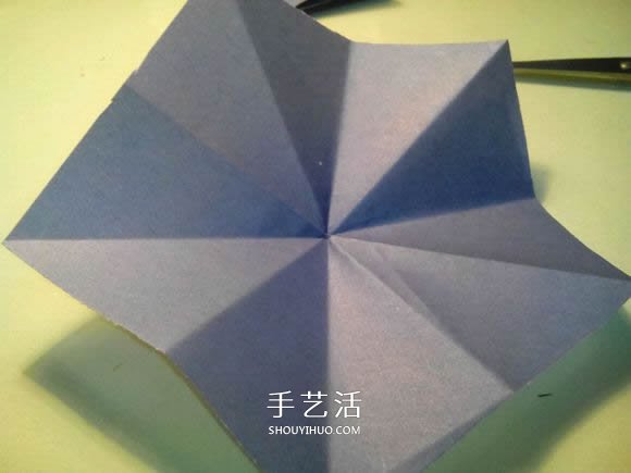 五角星盒子的折法圖解 折紙五角星盒子怎么折 -  itrip.net.cn