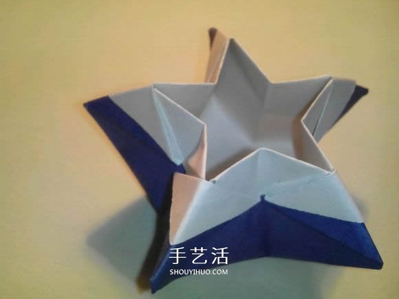 五角星盒子的折法圖解 折紙五角星盒子怎么折 -  itrip.net.cn