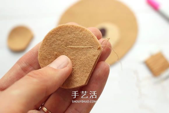 不織布新年小熊制作 超萌小熊布偶DIY圖解 -  itrip.net.cn