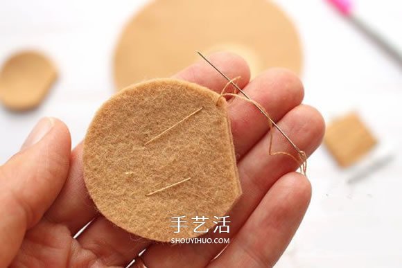 不織布新年小熊制作 超萌小熊布偶DIY圖解 -  itrip.net.cn