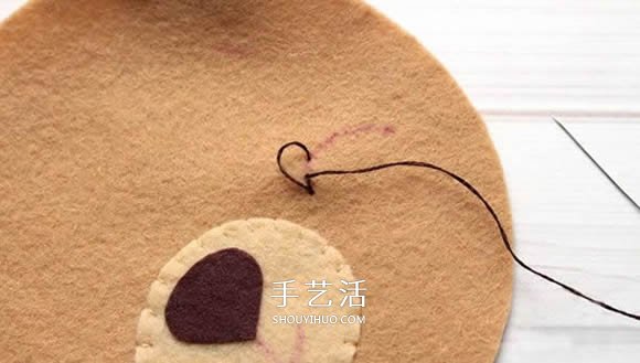 不織布新年小熊制作 超萌小熊布偶DIY圖解 -  itrip.net.cn
