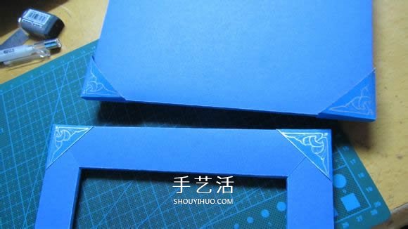自制紙相框的方法圖解 DIY紙相框怎么做教程 -  itrip.net.cn