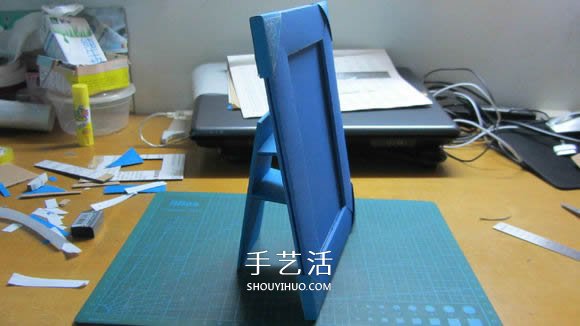 自制紙相框的方法圖解 DIY紙相框怎么做教程 -  itrip.net.cn