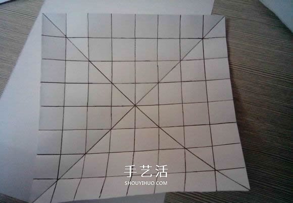 八瓣川崎玫瑰折法圖解 折紙八瓣川崎玫瑰花 -  itrip.net.cn