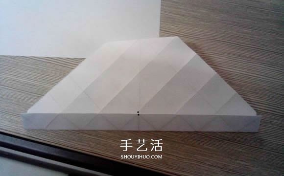 八瓣川崎玫瑰折法圖解 折紙八瓣川崎玫瑰花 -  itrip.net.cn