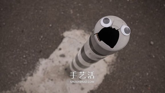 你在看我嗎？活動眼珠粘貼讓平凡街頭趣味橫生 -  itrip.net.cn