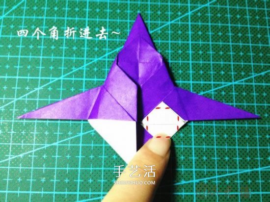 立體小汽車的折法圖解 手工折紙汽車的折法 -  itrip.net.cn