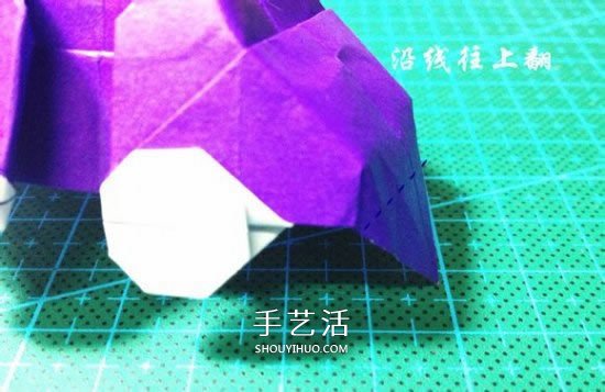 立體小汽車的折法圖解 手工折紙汽車的折法 -  itrip.net.cn