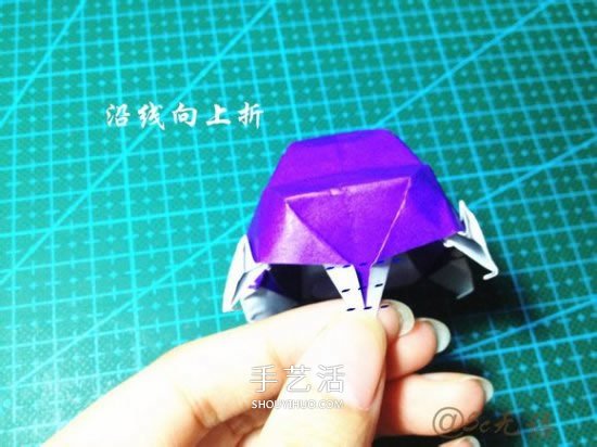立體小汽車的折法圖解 手工折紙汽車的折法 -  itrip.net.cn
