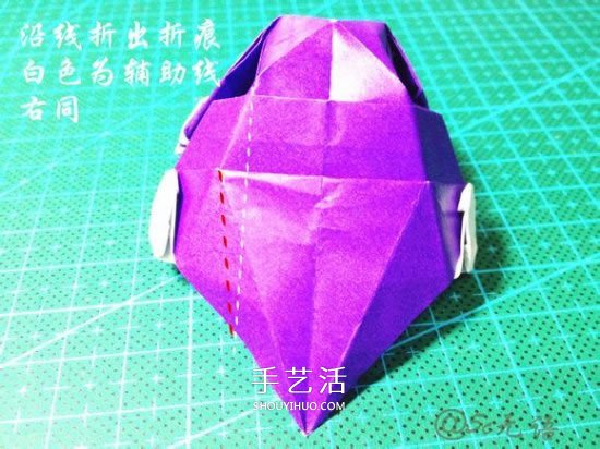 立體小汽車的折法圖解 手工折紙汽車的折法 -  itrip.net.cn
