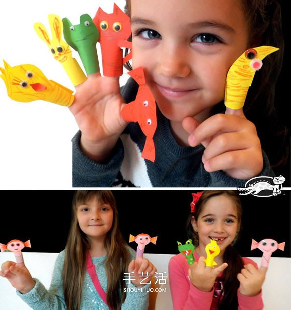 小動(dòng)物手偶玩具制作 幼兒動(dòng)物手偶的做法圖解 -  itrip.net.cn